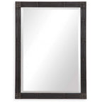 Gower Aged Black Vanity Mirror