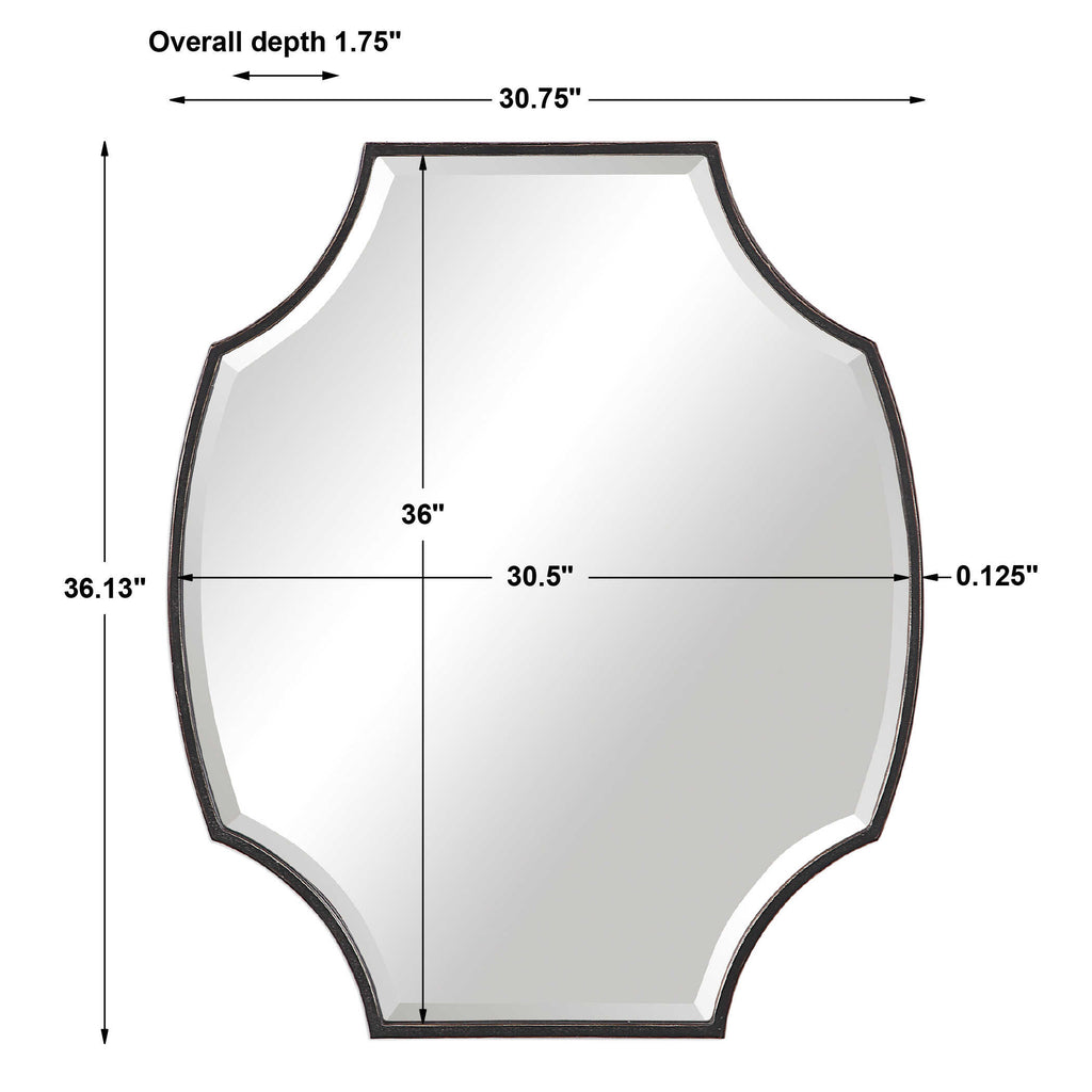 Ulalia Scalloped Mirror