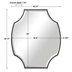 Ulalia Scalloped Mirror