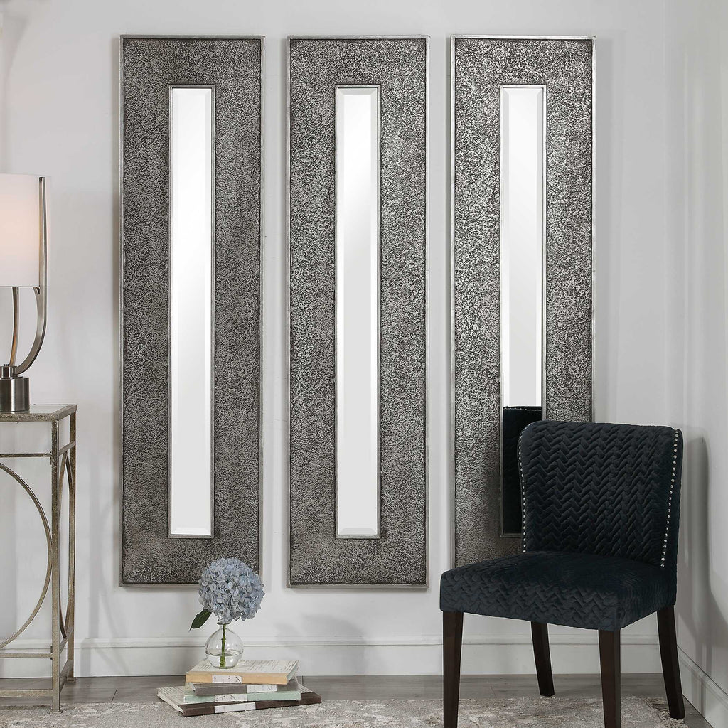 Bannon Tall Metallic Mirror