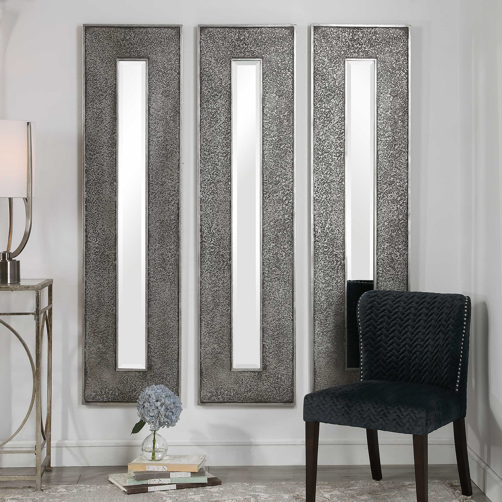 Bannon Tall Metallic Mirror