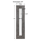 Bannon Tall Metallic Mirror