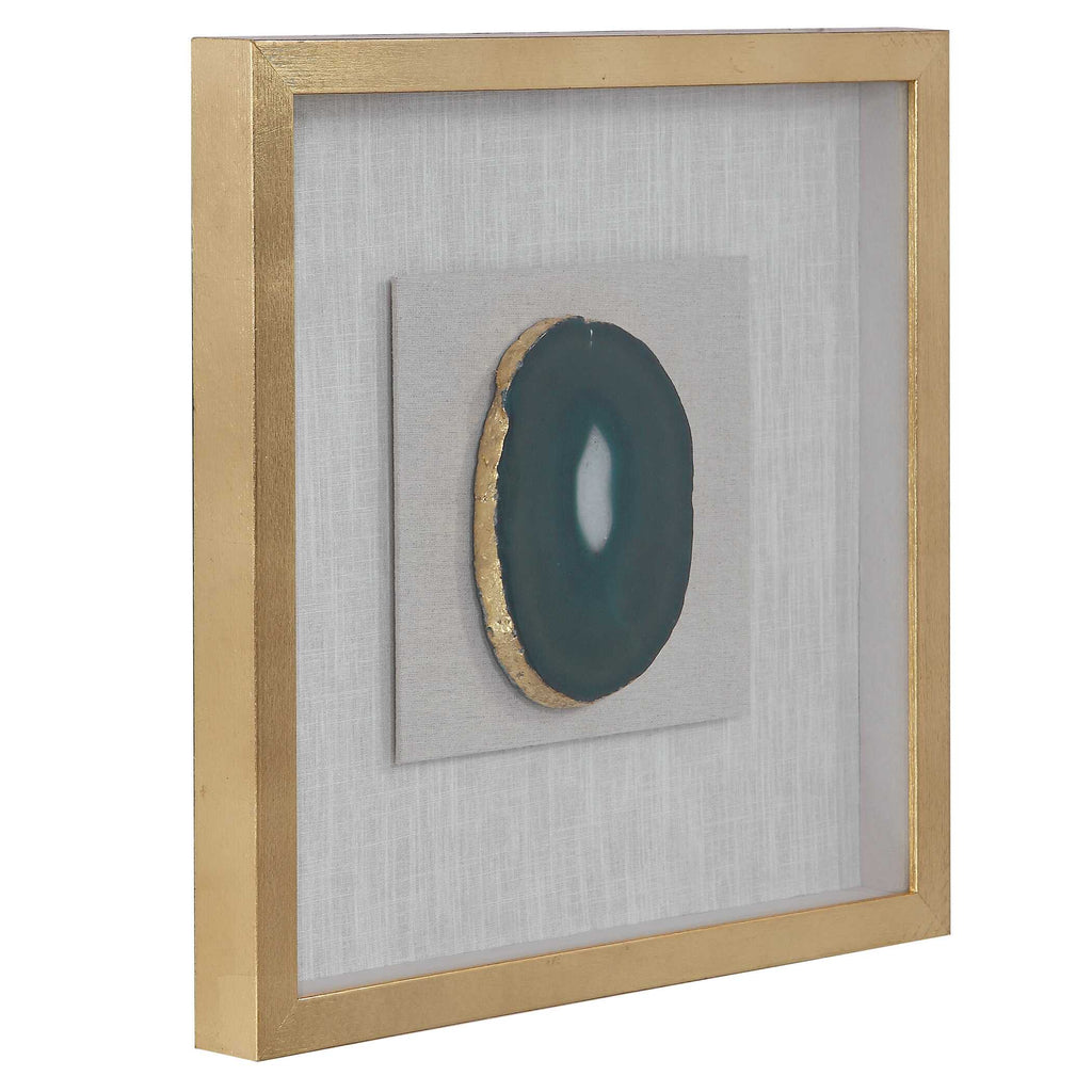Keeva Agate Stone Shadow Box