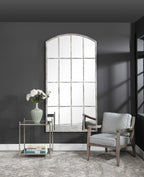 Amiel Ivory Arched Mirror