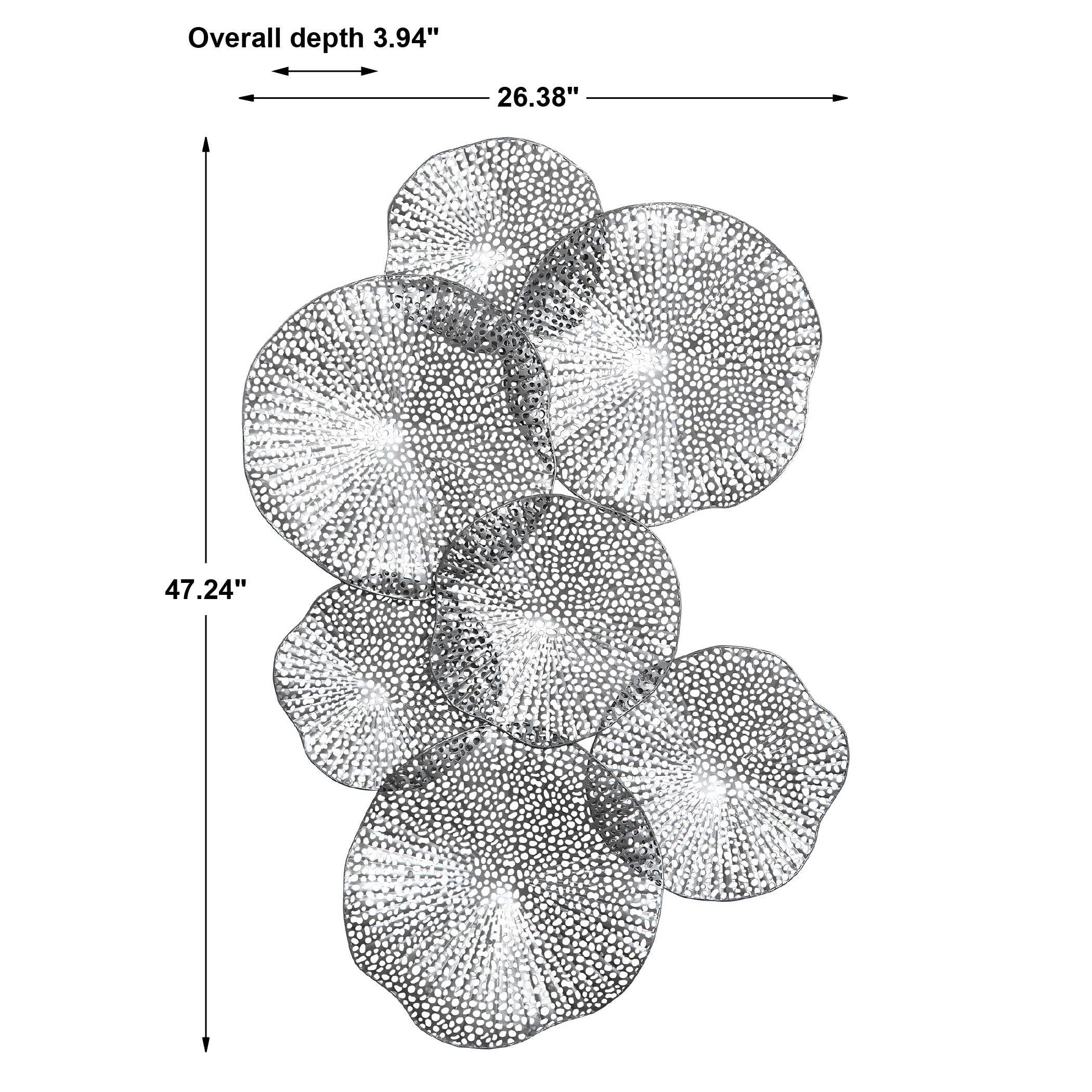 Ripley Pewter Metal Wall Art