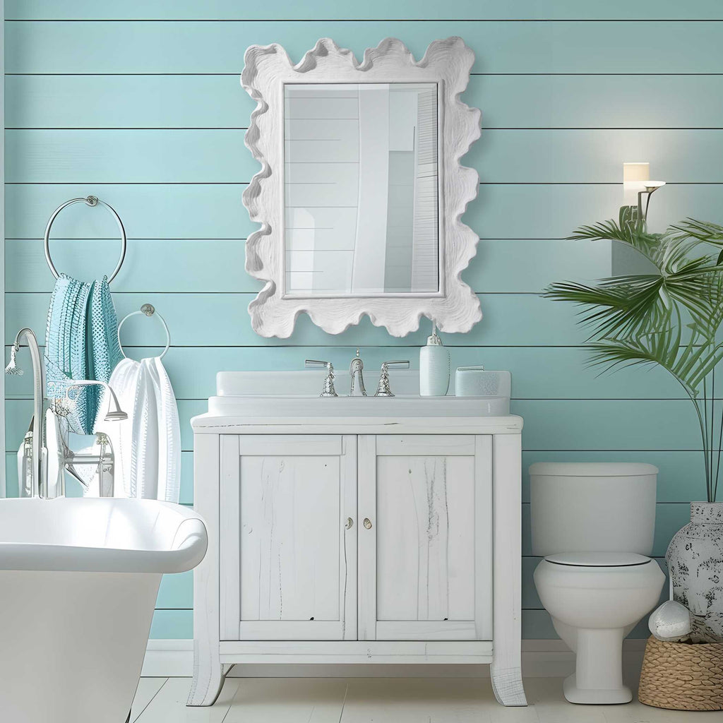 Sea Coral Coastal Mirror