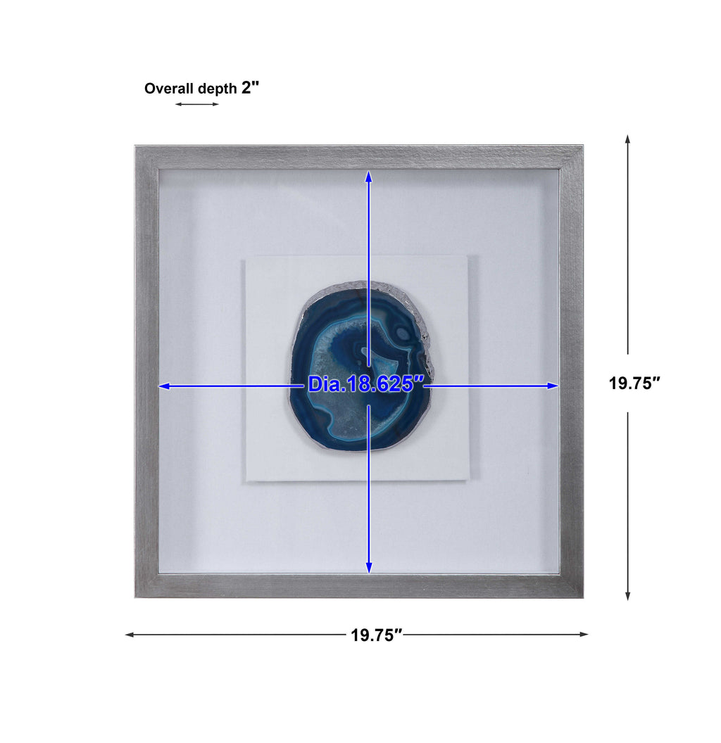 Kalia Blue Stone Shadow Box
