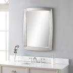 Haskill Brushed Nickel Mirror