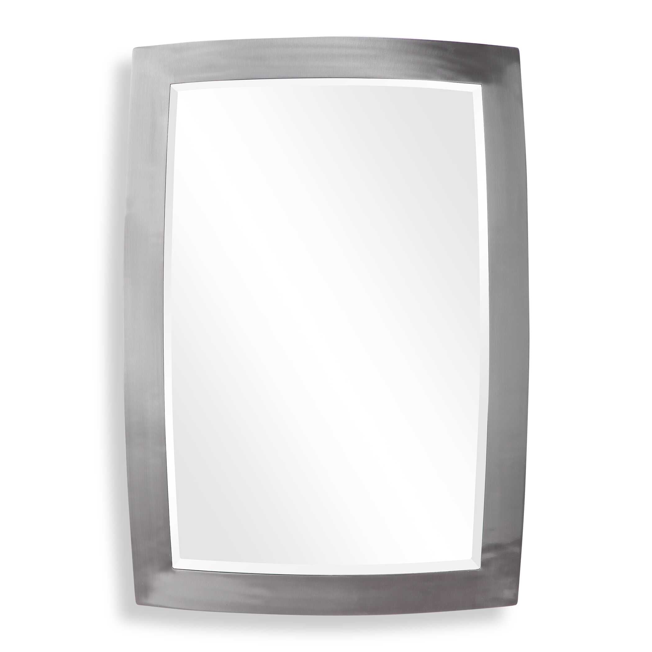 Haskill Brushed Nickel Mirror