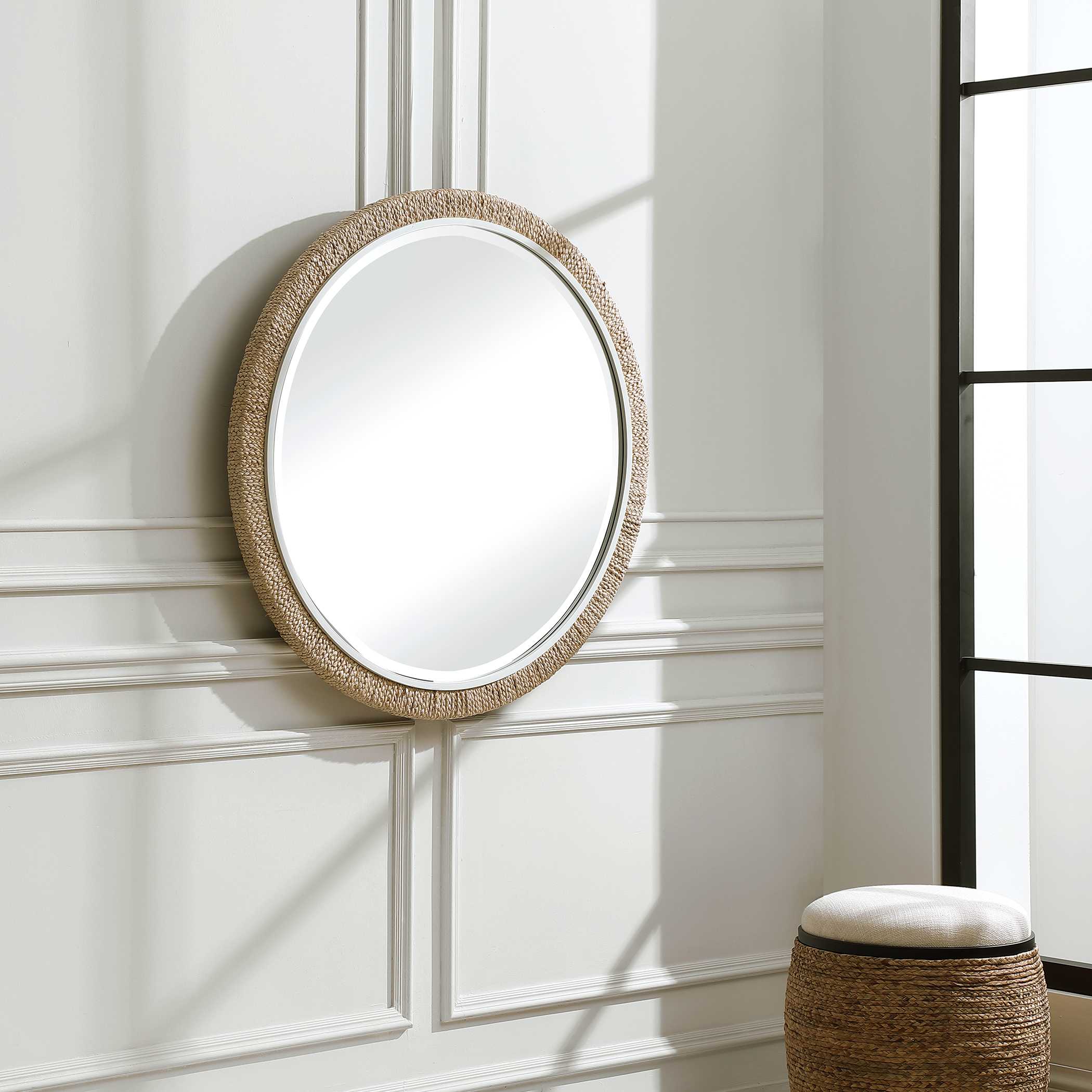 Carbet Round Rope Mirror