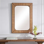 Tahiti Rattan Mirror