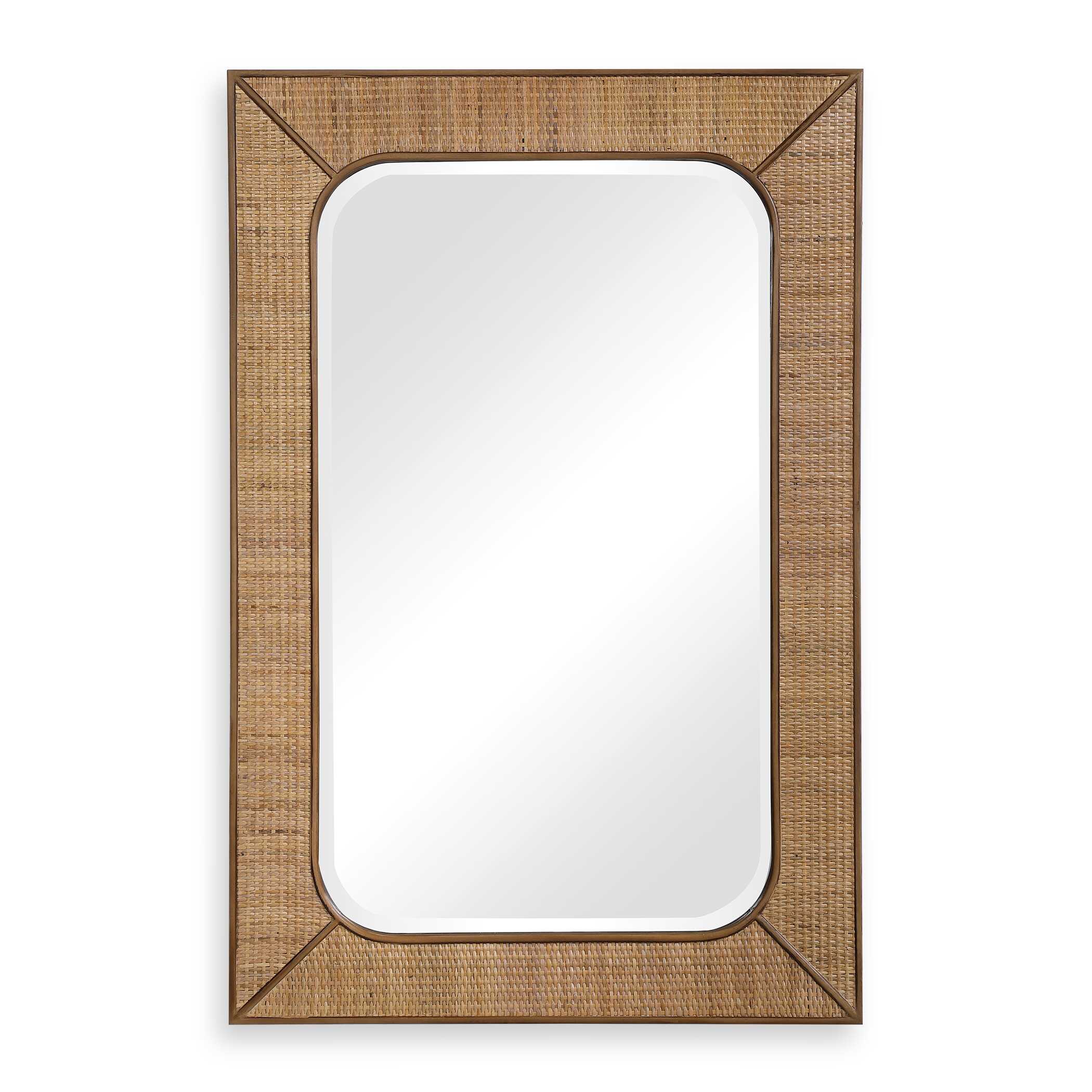 Tahiti Rattan Mirror