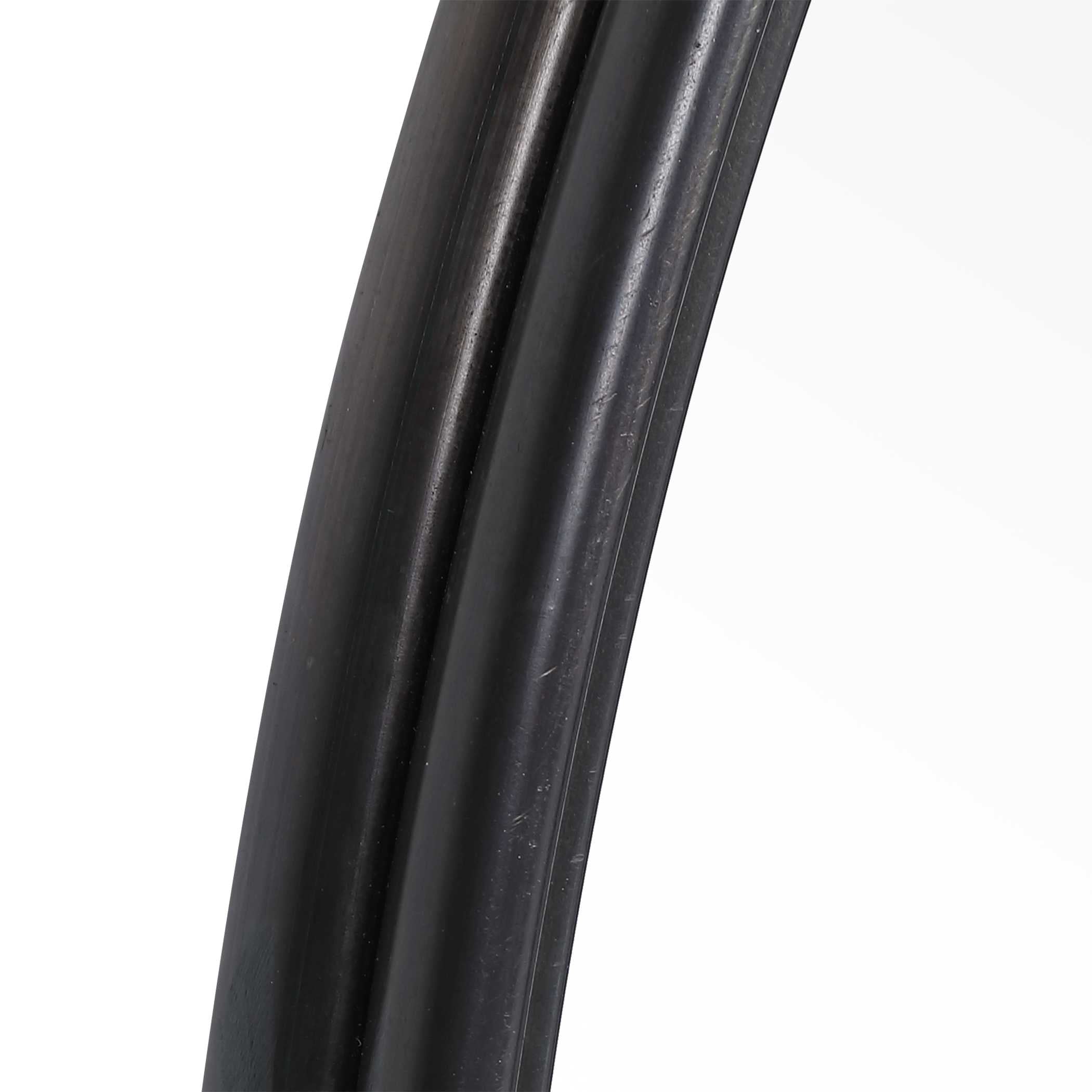 Belham Round Iron Mirror