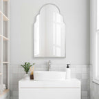 Brayden Nickel Arch Mirror