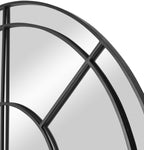 Grantola Black Arch Iron Mirror