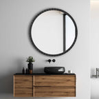 Dandridge Round Industrial Mirror