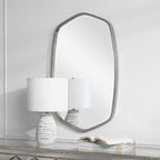 Duronia Brushed Silver Mirror