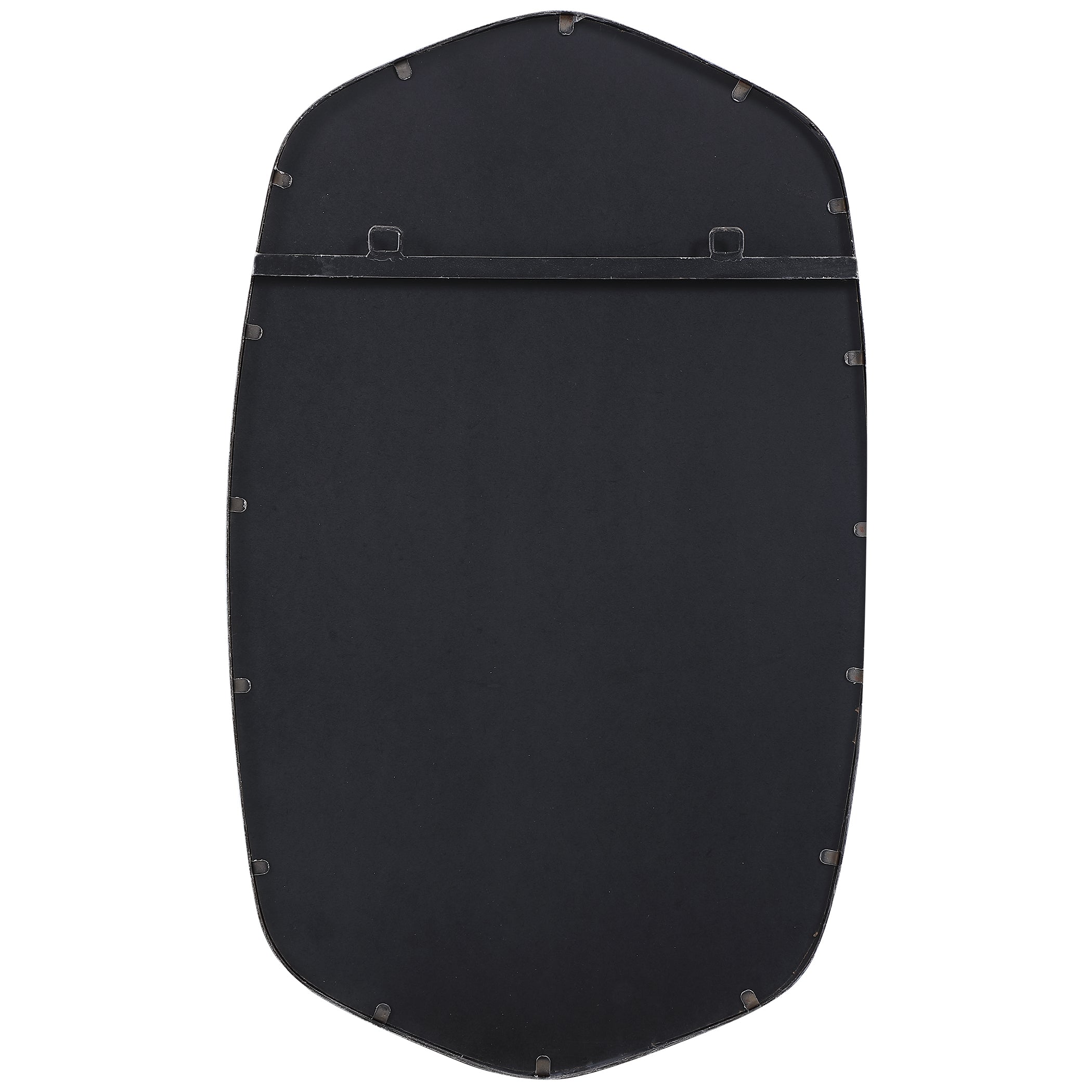 Duronia Brushed Silver Mirror