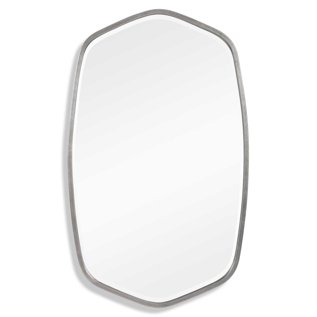 Duronia Brushed Silver Mirror