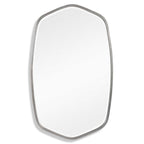 Duronia Brushed Silver Mirror