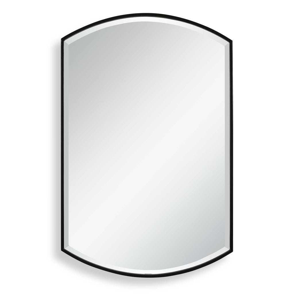 Shield Shaped Iron Mirror
