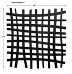 Gridlines Iron Wall Decor