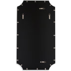 Lennox Black Scalloped Corner Mirror