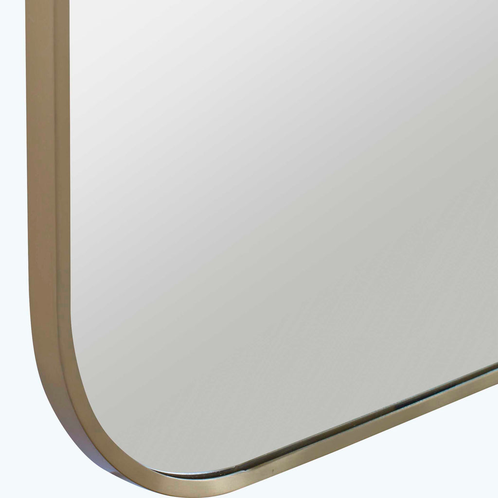 Taft Plated Brass Mirror
