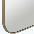 Taft Plated Brass Mirror