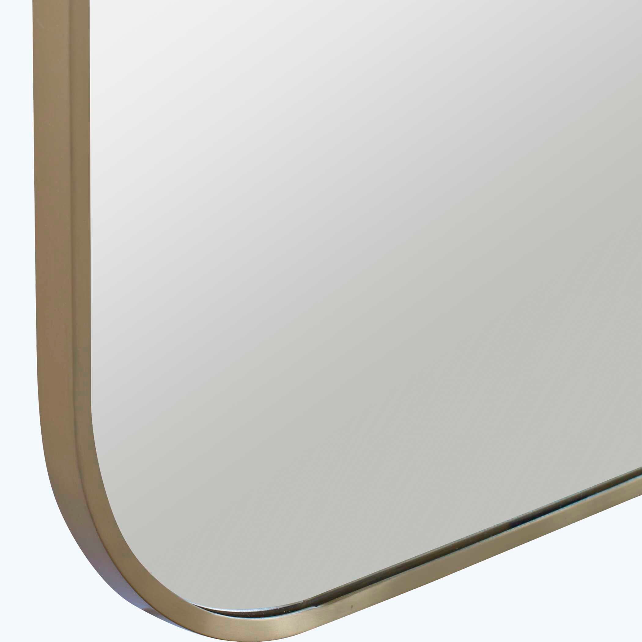 Taft Plated Brass Mirror