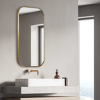 Taft Plated Brass Mirror