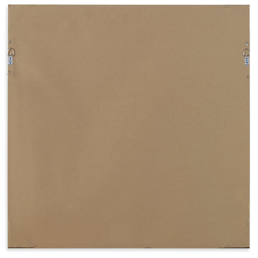 Alexo Silver Square Mirror