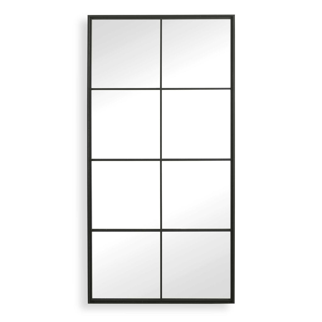 Rousseau Iron Window Mirror