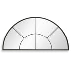 Rousseau Iron Window Arch Mirror