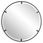Cashel Round Iron Mirror