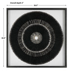 Sandara Black And Gold Shadow Box