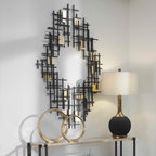 Reflection Metal Grid Wall Decor Set/2