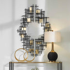 Reflection Metal Grid Wall Decor Set/2