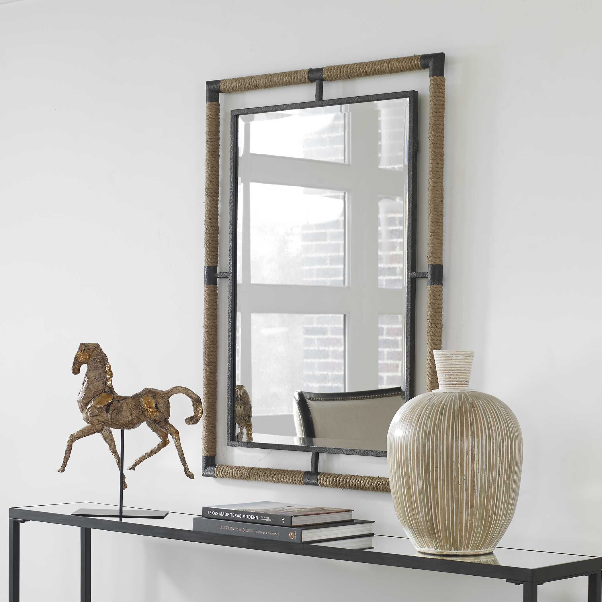 Melville Iron & Rope Mirror