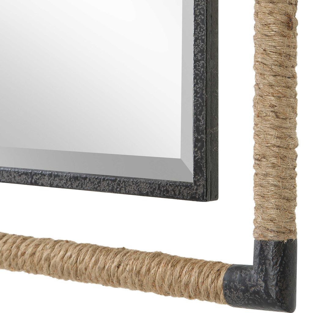 Melville Iron & Rope Mirror
