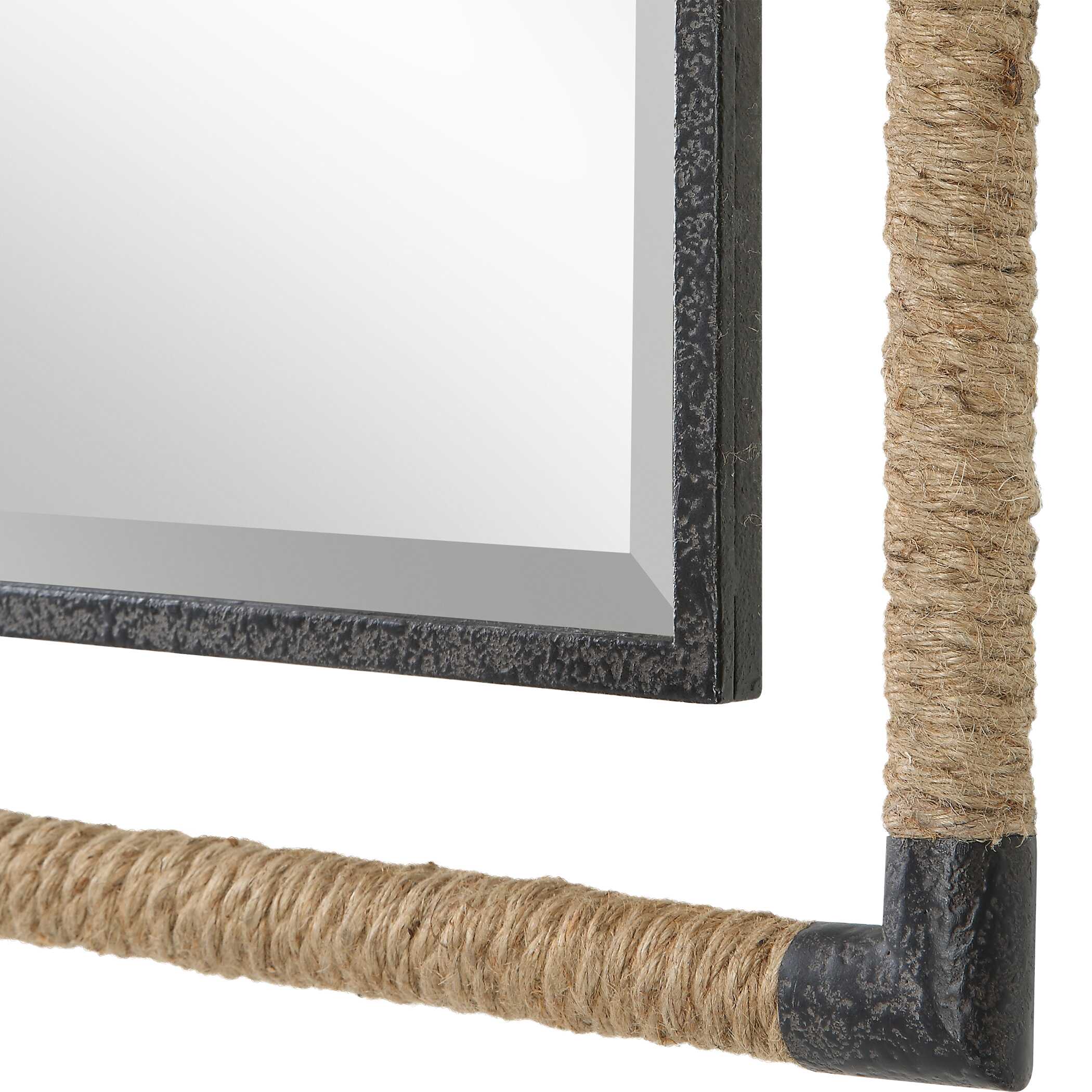 Melville Iron & Rope Mirror
