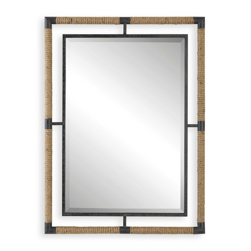Melville Iron & Rope Mirror