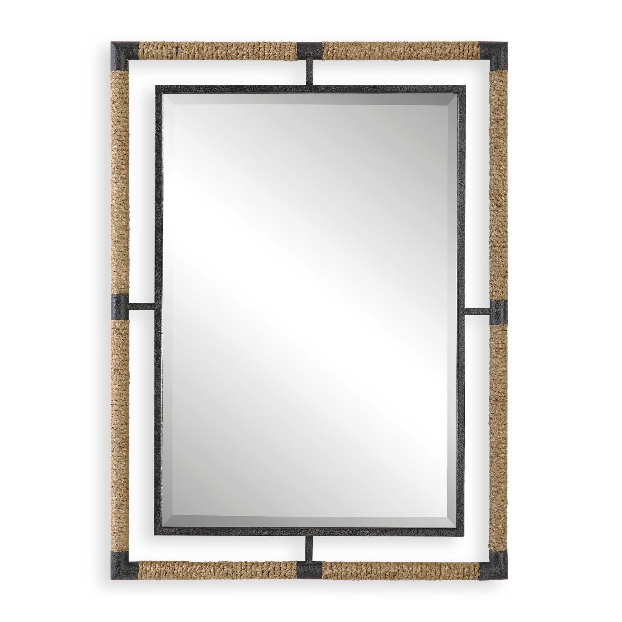 Melville Iron & Rope Mirror