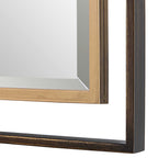 Carrizo Tall Bronze & Gold Mirror