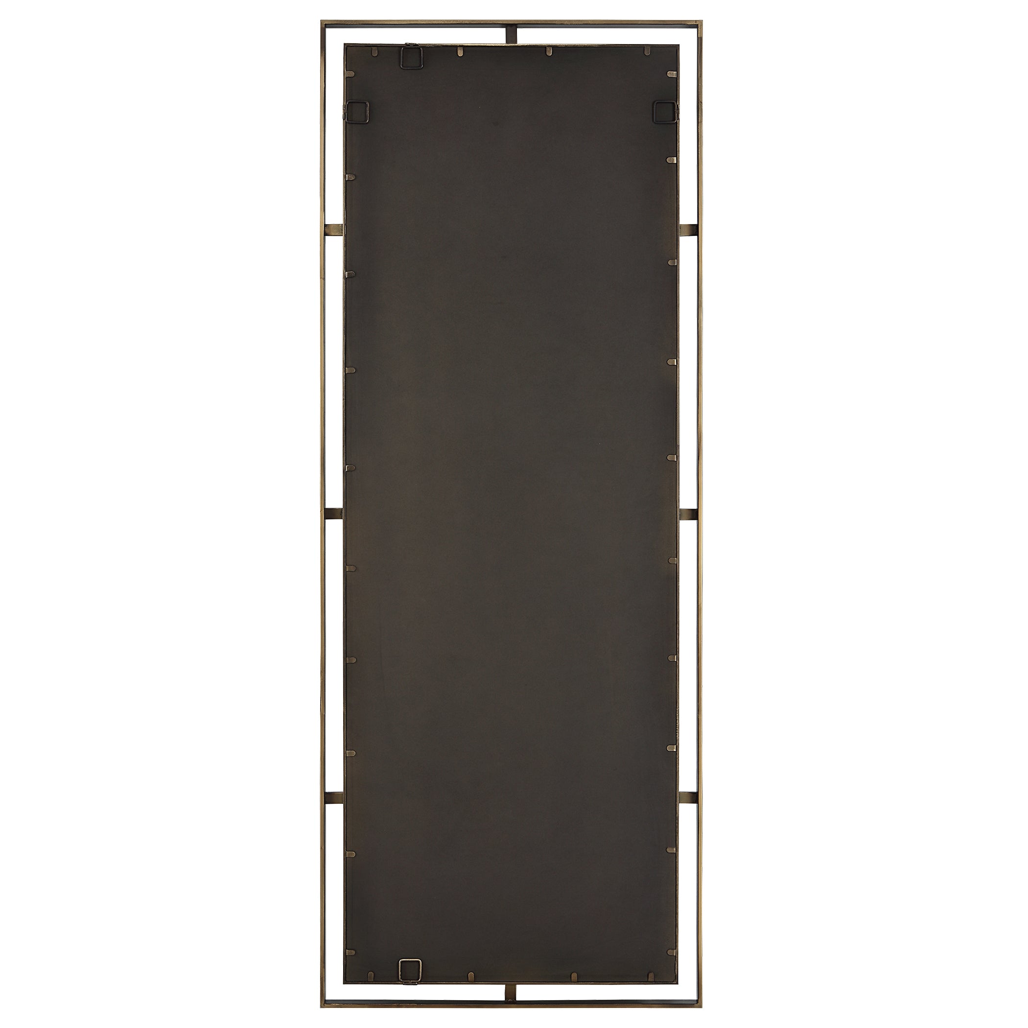 Carrizo Tall Bronze & Gold Mirror