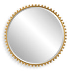 Taza Gold Round Mirror
