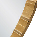 Dandridge Gold Round Mirror