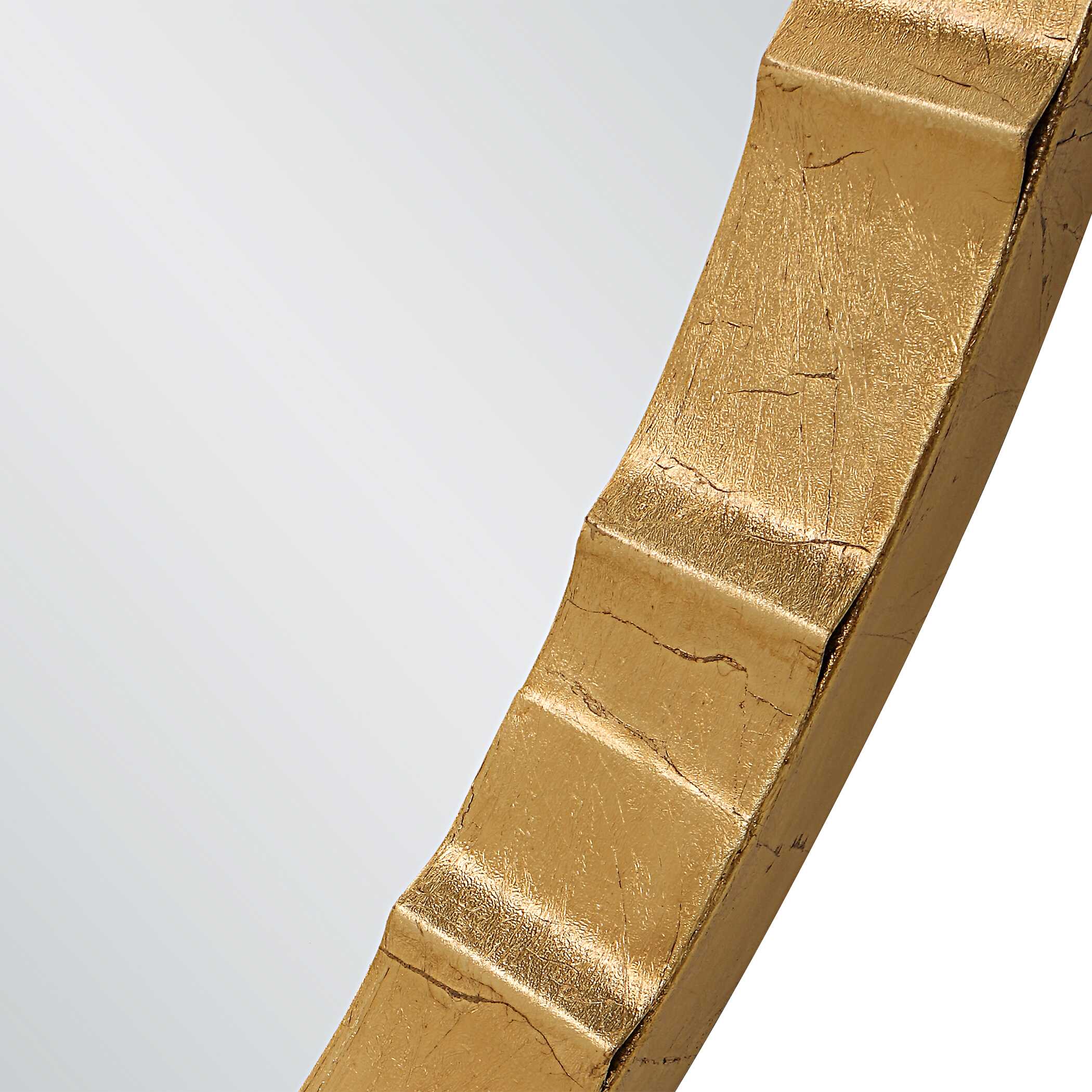 Dandridge Gold Round Mirror