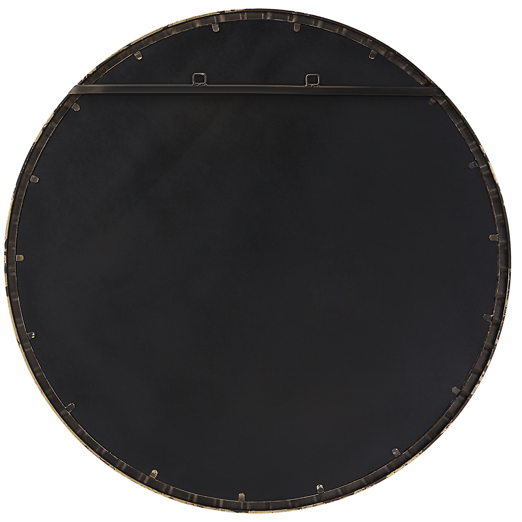 Dandridge Gold Round Mirror