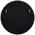 Repose Whitewash Round Mirror